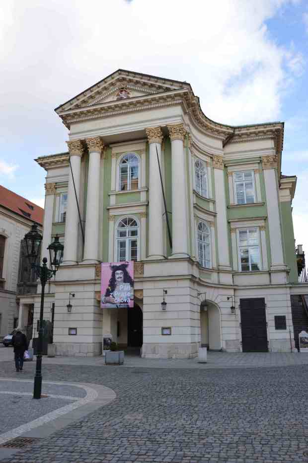 Estates Theater -- only theater that held Mozart's operas that is still active today. 